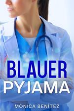 Blauer Pyjama