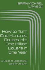 How to Turn One Hundred Dollars into One Million Dollars in One Year: A Guide to Exponential Wealth Creation
