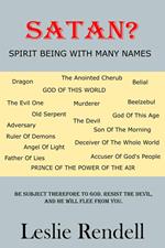 Satan, Spirit Being With Many Names