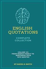 English Quotations Complete Collection: Volume VII