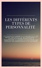 Les differents type de personnalite