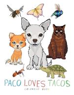 Paco Loves Tacos Coloring Book