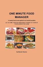 One Minute Food Manager