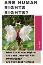 Are Human Rights Rights?: What Are Human Rights? Are They Universal And Unchanging? Are They Just Politics?