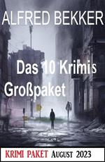 Das 10 Krimis Großpaket August 2023