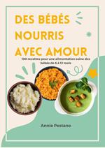 Des bébés Nourris avec Amour: 100 Recettes pour une Alimentation Saine des Bébés de 6 à 12 mois