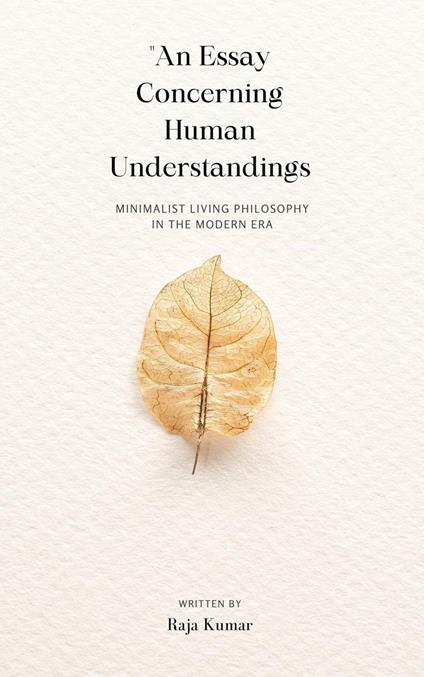 An Essay Concerning Human Understanding