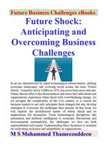 Future Shock - Anticipating and Overcoming Business Challenges