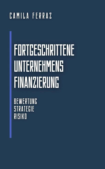 Fortgeschrittene Unternehmensfinanzierung: Bewertung, Strategie und Risiko