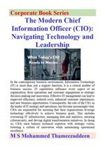 The Modern Chief Information Officer (CIO) - Navigating Technology and Leadership