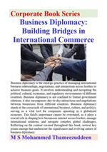 Business Diplomacy - Building Bridges in International Commerce