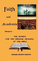 Faith and Academia