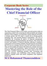Mastering the Role of the Chief Financial Officer
