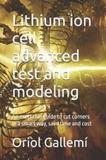 Lithium ion cell advanced test and modeling: An executive guide to cut corners in a smart way, save time and cost