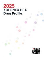 XOPENEX HFA (levalbuterol tartrate) Drug Profile, 2025: XOPENEX HFA (levalbuterol tartrate) drug patents, litigation, clinical trials, drug prices, annual drug sames, suppliers, API sources