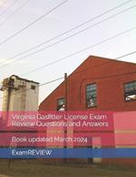 Virginia Gasfitter License Exam Review Questions and Answers: Book updated March 2024