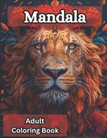 Mandala: Awesome Mandala Adult Coloring book