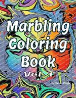 Marbling Coloring Book: Volume 1