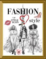 Fashion Coloring Book For Girls 