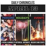 Daily Chronicles April 13: A Visual Almanac of Historical Events, Birthdays, and Holidays