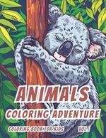 Animals Coloring Adventure: Volume I