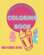 World of Colors Coloring Book for Girls 4-8