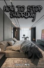 How To Stop Snoring