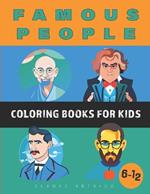 famous people coloring books for kids