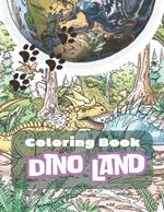 Coloring Book Dino Land