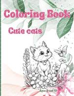 Coloring Book Cute cats: For kids Ages 3 and UP.