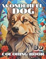 wonderful dog coloring book