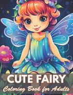 Cute Fairy Coloring Book for Adults: New and Exciting Designs Coloring Pages