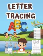 letter tracing: for Pre-K, Kindergarten, and children ages 3-5 years dot to dot