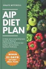 AIP Diet Plan: A Clear and Comprehensive Guide to Reduce Inflammation, Restore Gut Health, and Achieve Optimal Wellness
