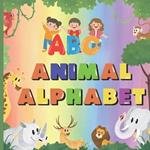 Animal Alphabet: A Wild Journey Through Letters and Creatures 54 colored pages, 8.5