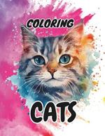 Coloring Cats: Coloring Book