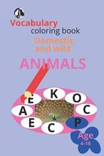 Coloring book for kids: Animals coloring book