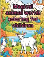 Jungle Colors: Animal Coloring Book: 