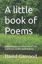 A little book of Poems: Narrative poems & Haiku's about Love, heartbreak, strokes and friendship