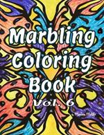 Marbling Coloring Book: Volume 6