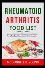 Rheumatoid Arthritis Food List: Nutritional Strategies: A Comprehensive Guide to Foods That Ease Rheumatoid Arthritis Symptoms