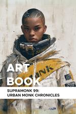 Supramonk 99: Urban Monk Chronicles: Future Streetwear and Cyberpunk Aesthetics in Urban Graffiti