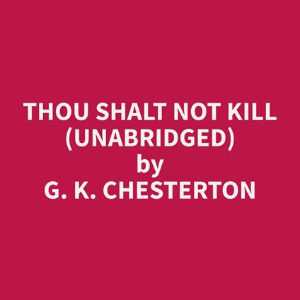 Thou Shalt Not Kill (Unabridged)