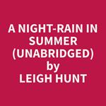 A Night-Rain in Summer (Unabridged)