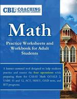 Math Practice Worksheets and Workbook for Adult Students