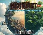 GrokArt 2.0: Ai Artwork Created With Grok 2.0