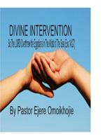 Divine Intervention: So, The LORD Overthrew the Egyptians in The Midst of The Sea (Exo.14:27)