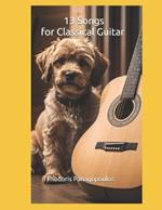 13 Songs for Classical Guitar