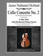 Cello Concerto No. 2: Cello Solo with Reduced Piano Score