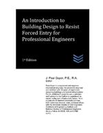 An Introduction to Building Design to Resist Forced Entry for Professional Engineers